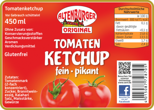 tomaten ketchup