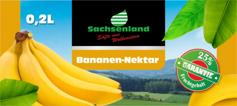 Banane 200ml vorn