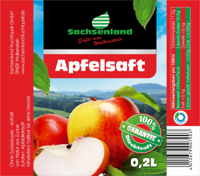 Apfel 200ml