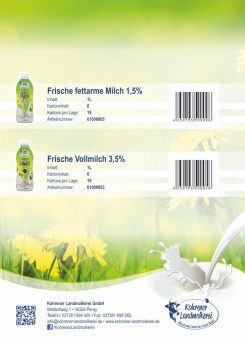 blatt frische milch 02